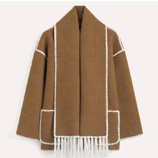 W&W - Statement jacket with scarf 10