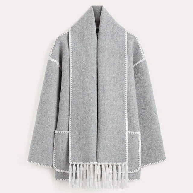 W&W - Statement jacket with scarf 8
