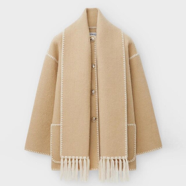W&W - Statement jacket with scarf 9