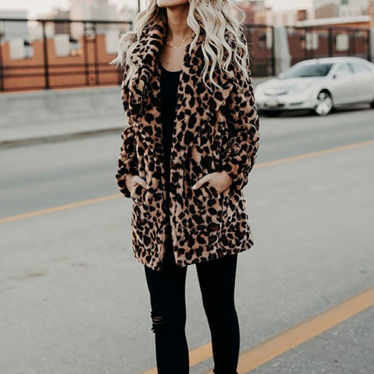 W&W - The best cozy elegance winter plush fur jacket 2