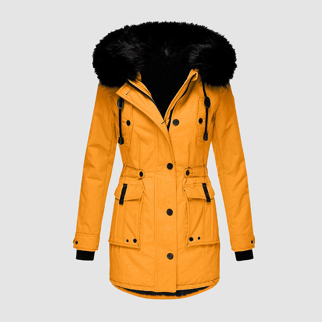 W&W - Waterproof winter jacket with hood for women 0