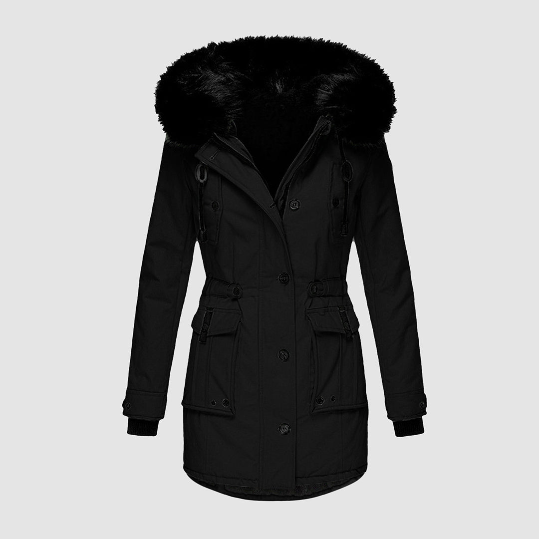 W&W - Waterproof winter jacket with hood for women 7