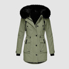 W&W - Waterproof winter jacket with hood for women 8