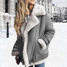 W&W – Suede lambskin buckle jacket 1
