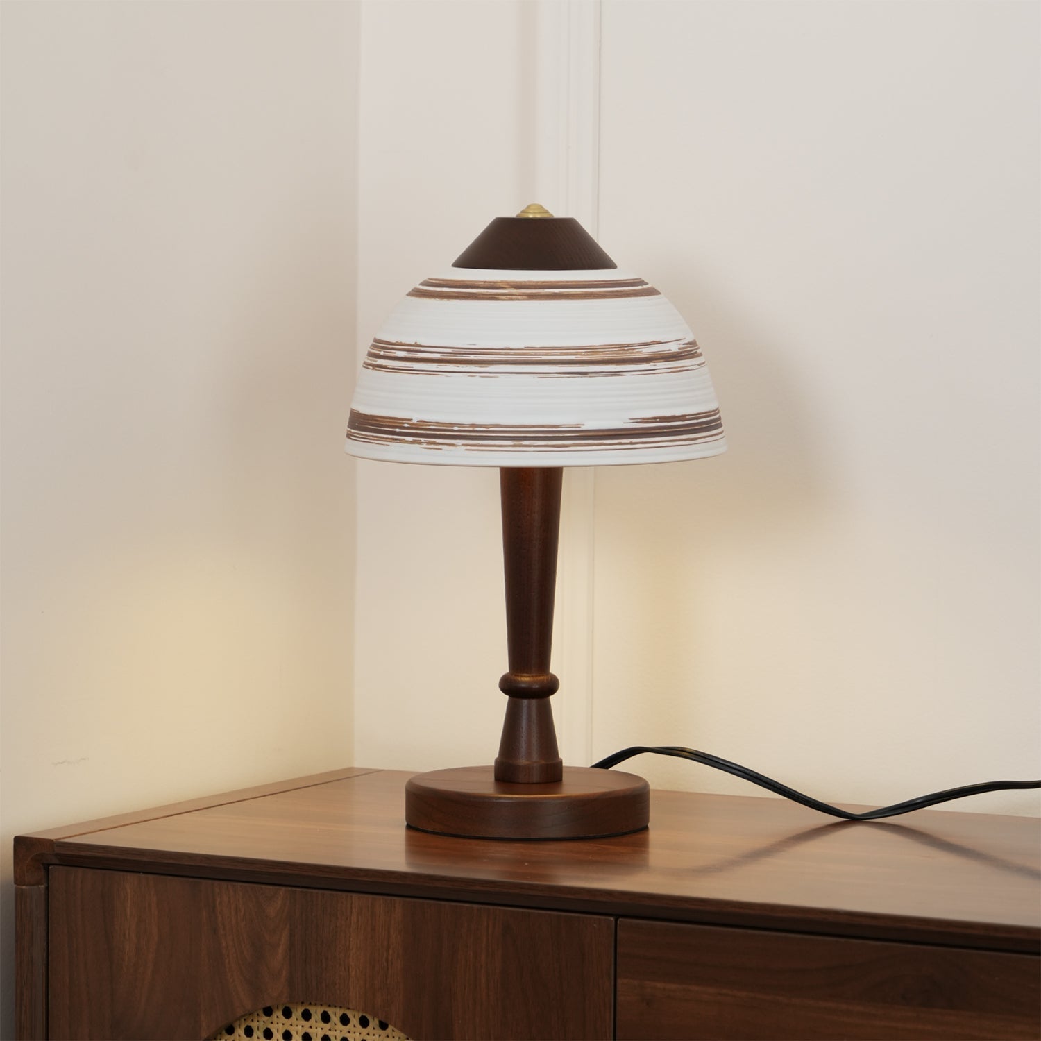 WarmBeam – LED Desk Lamp with Walnut Accent 2