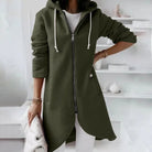 WinterHaven – Soft women's jacket with hood and pockets for coziness and stylish everyday moments 5