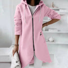 WinterHaven – Soft women's jacket with hood and pockets for coziness and stylish everyday moments 6