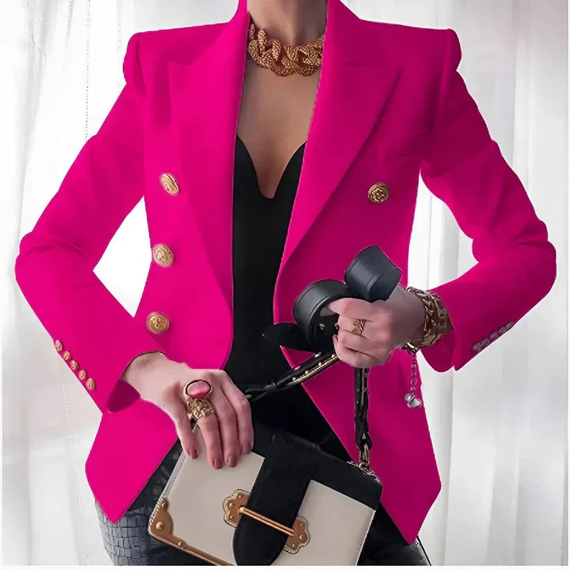 Women's Blazer with Gold Buttons 5