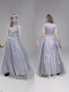 Women’s Lace Maxi Dress | Gothic Corpse Bride Halloween Costume 1