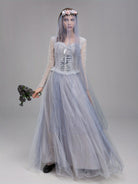 Women’s Lace Maxi Dress | Gothic Corpse Bride Halloween Costume 2