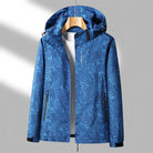 Women's Lightweight Waterproof Jacket with Adjustable Hood and Zip Pockets for Outdoor Activities 5