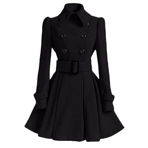 Women’s Lightweight Windbreaker Trench Coat – Slim Fit Medium Length Spring/Fall Outerwear 0