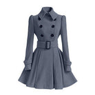 Women’s Lightweight Windbreaker Trench Coat – Slim Fit Medium Length Spring/Fall Outerwear 2