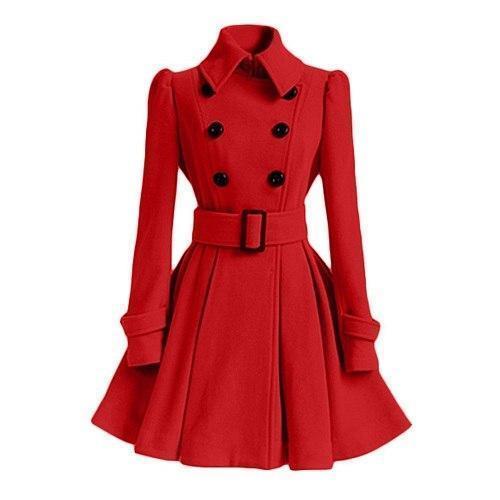 Women’s Lightweight Windbreaker Trench Coat – Slim Fit Medium Length Spring/Fall Outerwear 3