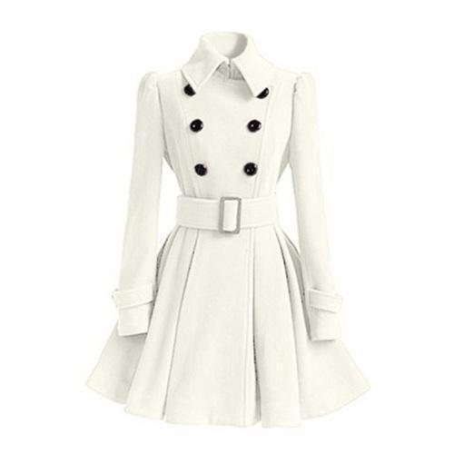 Women’s Lightweight Windbreaker Trench Coat – Slim Fit Medium Length Spring/Fall Outerwear 6