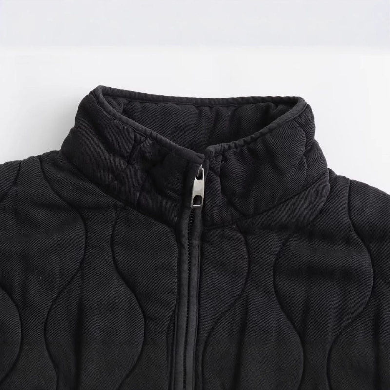 Women's Quilted Puffer Jacket - Stylish Coat for Winter 6
