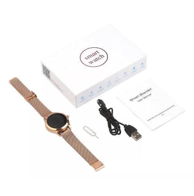 Women’s Stylish Smartwatch – Health Monitor, Smart Notifications & Personalizable Designs 2