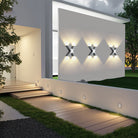 X-Lume Pro – Weatherproof X-Shape LED Wall Light for Enhanced Exterior Illumination 10