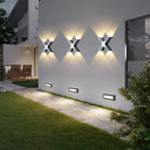 X-Lume Pro – Weatherproof X-Shape LED Wall Light for Enhanced Exterior Illumination 8