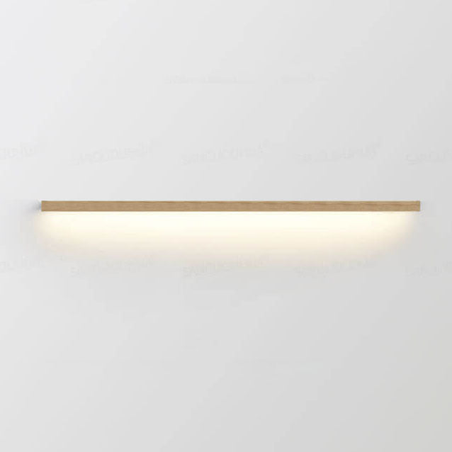 ZenBeam | Minimalist Solid Wood LED Wall Lamp for Warm Ambient Lighting 0