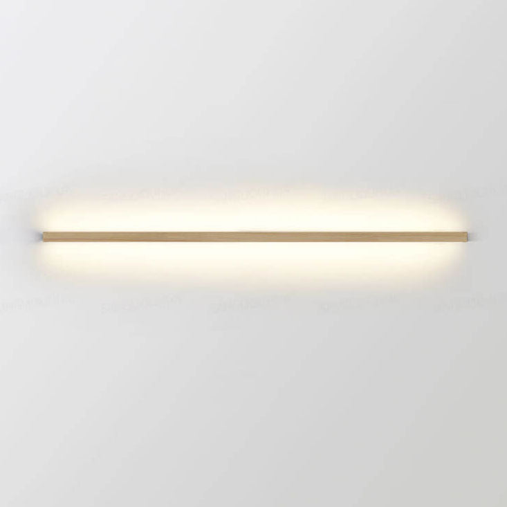 ZenBeam | Minimalist Solid Wood LED Wall Lamp for Warm Ambient Lighting 10